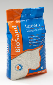 BioSand White Absorbent Cat Litter