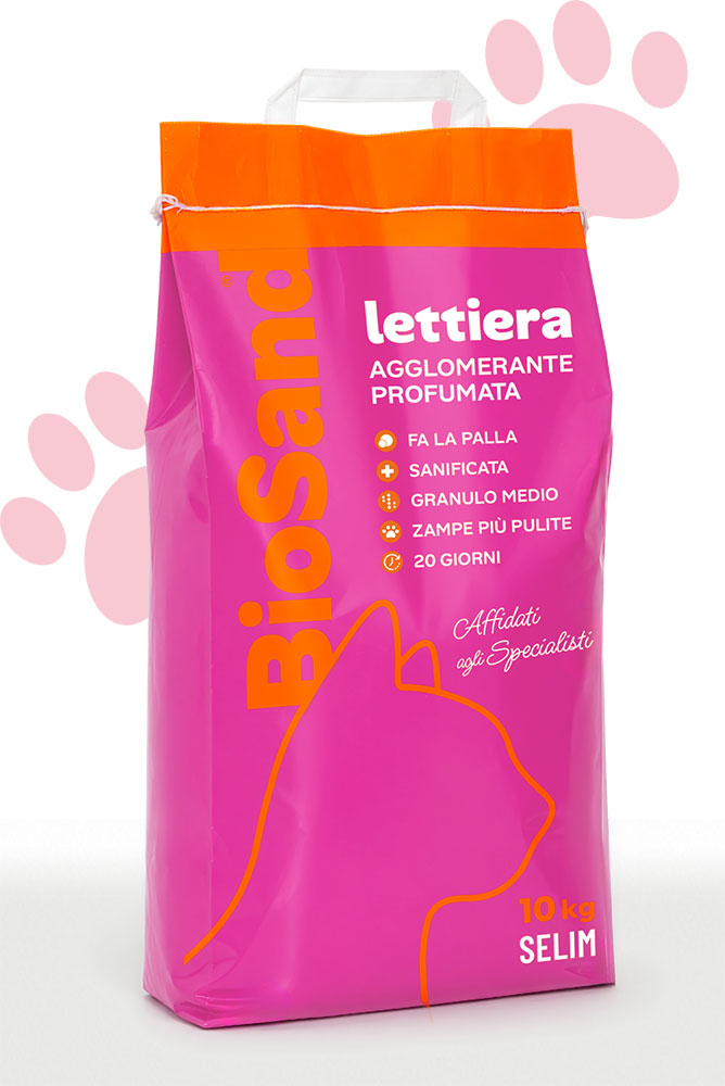 Lettiera agglomerante profumata