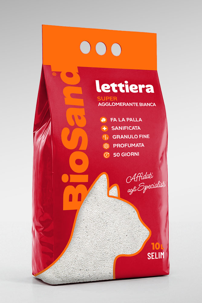 Lettiera super agglomerante bianca Lettiera super agglomerante bianca